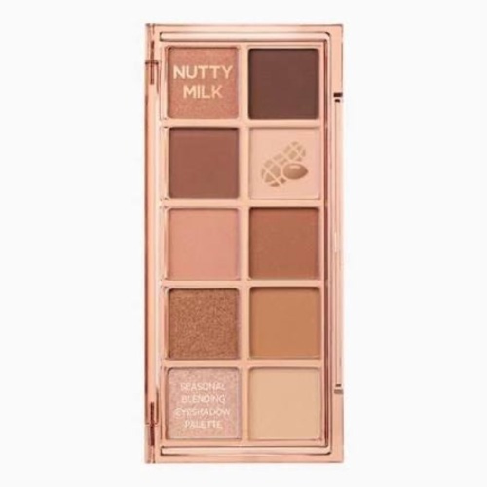 Peach C Seasonal Blending Eyeshadow Palette 05 Nutty Milk Korean Makeup 9.8g‎